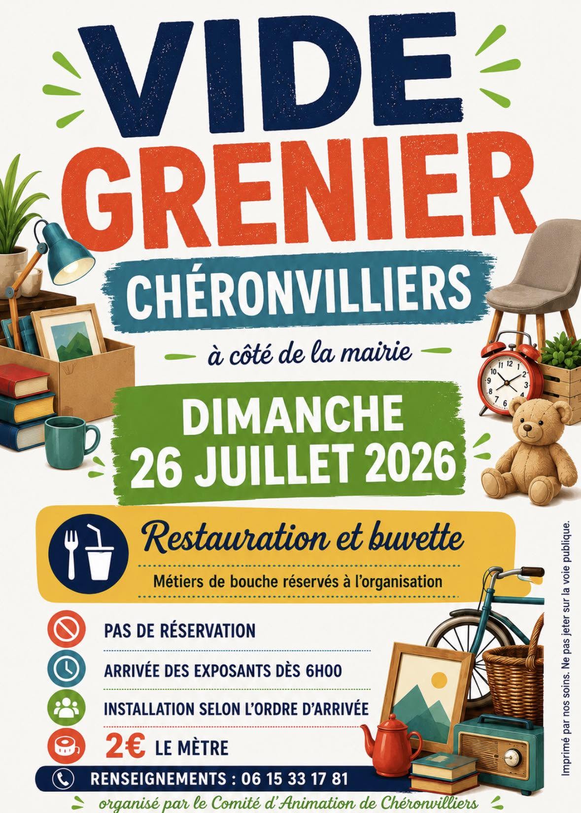 vide grenier 2026