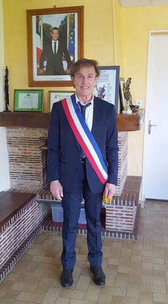 Patrice Boudeyron, maire de la commune de Chéronvilliers